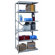 Hallowell Hi-Tech Shelving Medium-Duty Open Type Add-on Unit with 6 Shelves