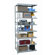 Hallowell Hi-Tech Shelving Medium-Duty Open Type Add-on Unit with 8 Shelves