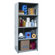 Hallowell Hi-Tech Shelving Medium-Duty Closed Type Starter and Optional Add-on Unit with 5 Shelves