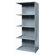 Hallowell Hi-Tech Shelving Extra Heavy-Duty Closed Type Starter and Optional Add-on Unit with 5 Shelves