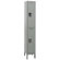 Hallowell Maintenance-Free Quiet Stock Lockers - Double Tier - 1 Section (Assembled)