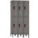 Hallowell Maintenance-Free Quiet Stock Lockers - Double Tier - 3 Sections (Assembled)