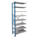 Hallowell H-Post High Capacity Shelving 8 Adjustable Shelves Add-on Unit Open Style with Sway Braces