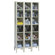 Hallowell Safety-View Plus Stock Lockers - Six Tiers - 3 Sections (Assembled)