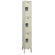 Hallowell Maintenance-Free Quiet Stock Lockers - Triple Tier - 1 Section (Assembled)