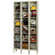 Hallowell Safety-View Plus Stock Lockers - Five Tiers - 3 Sections (Unassembled)