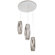 Alternating Current Chroman Empire 3 Light Pendant Cluster