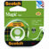 3M Magic Office Tape with Refillable Dispenser, 1/2" x 12-1/2 Yards, Clear