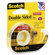 3M 665 Double-Sided Office Tape with Hand Dispenser, 1/2" x 7 Yards                                                             