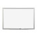 3M Porcelain Marker Board, Steel Backed, Aluminum