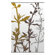 Inhabit Morning Glory Wildflower Slat in Silver and Olive