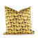 Inhabit Modern Classics Pillow in Chocolate and Sunflower