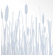 Inhabit Cattails Slat Hanging Panel in Ice