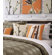 Inhabit Rhythm Cotton Bedding Collection in Chocolate