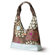Inhabit Reagan Mum Handbag in Plum / Cornflower