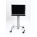 Woodware Furniture Mobile Flat Panel Pneumatic Lift 26" TV Stand