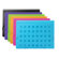 Bazic Dot Series Letter Size Document Case (Set of 12)