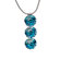 Preciosa Livia Metal Snake Chain Crystal Pendant