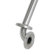 American Specialties Snap Flange Mounting Horizontal Peened Grab Bar (18" x 33")