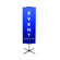 Pinquist Tool & Die 48" - 90" Vertical Adjustable Travel Banner Stand