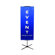 Pinquist Tool & Die 48" - 90" Vertical Adjustable Travel Banner Stand