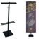 Pinquist Tool & Die 24" - 45" Vertical Adjustable Double-Sided Counter Stand