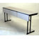 Maywood Furniture C-Leg Series Laminate Rectangle Training Table with Modesty Panel