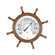 RAM Gameroom Products Captains Wheel Outdoor Thermometer