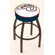 Holland Bar Stool NCAA Single Ring Swivel Barstool with Black Base 