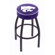 Holland Bar Stool NCAA Single Ring Swivel Barstool with Black Base 