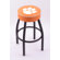 Holland Bar Stool NCAA Single Ring Swivel Barstool with Black Base 