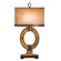 Kalco Aspen Two Light Oval Table Lamp in Royal Mahogany