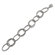 West Coast Jewelry Alternating Smooth and Braided Thin Hoop Bracelet
