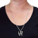 West Coast Jewelry Silvertone Love Pendant Necklace