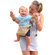 Snazzy Baby Mom's Deluxe 3 in 1 Combo Baby Carrier