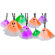 Gemmy Industries Light Show Ghost (Set of 10)