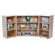 Wood Designs Three Section Folding Storage Unit