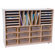 Wood Designs Twelve Tray Multi Sectioned Storage Unit