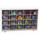 Wood Designs Twenty Tray Mobile Shelves Island