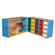 Wood Designs Half and Half Storage Unit with 20 Assorted Trays