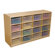 Wood Designs Storage Unit with 5" 16 Letter Trays
