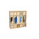 Wood Designs Contender 5 Section Seat Locker