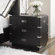 Lexington Black Ice 3 Drawer Nightstand