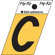 Hy-Ko Angle Cut Letter