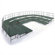 Midwest Folding Products Choral Riser Base Set with Carpet