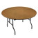 Midwest Folding Products Round Banquet Table with Padded Top
