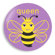 Jane Jenni Inc. Queen Bee Plate