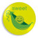 Jane Jenni Inc. Sweet Pea Plate