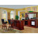 ECI Furniture Swivel Bar Stool - Monticello 30" Leather in Cherry