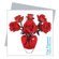 Oots Flat Flowers Greetings in Roses Heart